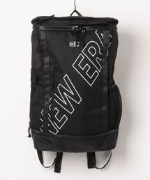 【NEW ERA/ニューエラ】ボックスパック 32L プリントロゴ アウトライン ブラック