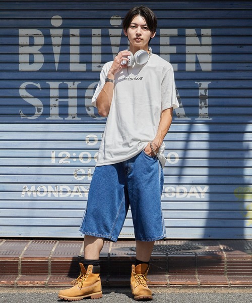 adidas(アディダス)の「adidas/アディダス サイドラインデニムハーフパンツ ジーパン ジーンズ ショートパンツ ショーツ 2026年 夏 夏服(デニムパンツ・メンズ・ブラック/ブルー・32inch/30inch/28inch/34inch/36inch)」の8枚目の写真