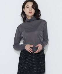 COMME CA | 〔 Sサイズ 〕 ソフトチュール×ウーリー分繊トリコット広巾 プルオーバー(Tシャツ/カットソー)