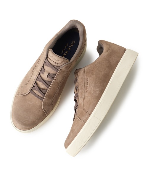 MEN'S BIGI(メンズビギ)の「【COLE HAAN/コールハーン】MEN'S BIGI限定 GRANDPRO Luxe Slip-On Sneakers スニーカー(スニーカー・メンズ・ブラウン・02/01)」の1枚目の写真