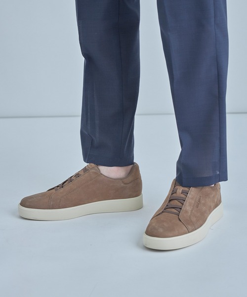 MEN'S BIGI(メンズビギ)の「【COLE HAAN/コールハーン】MEN'S BIGI限定 GRANDPRO Luxe Slip-On Sneakers スニーカー(スニーカー・メンズ・ブラウン・02/01)」の2枚目の写真