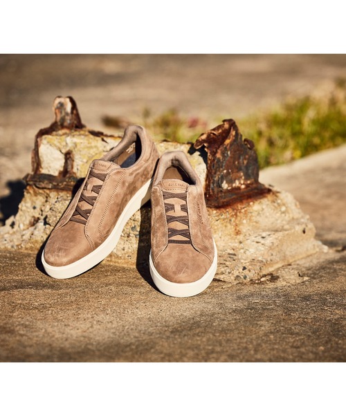 MEN'S BIGI(メンズビギ)の「【COLE HAAN/コールハーン】MEN'S BIGI限定 GRANDPRO Luxe Slip-On Sneakers スニーカー(スニーカー・メンズ・ブラウン・02/01)」の21枚目の写真