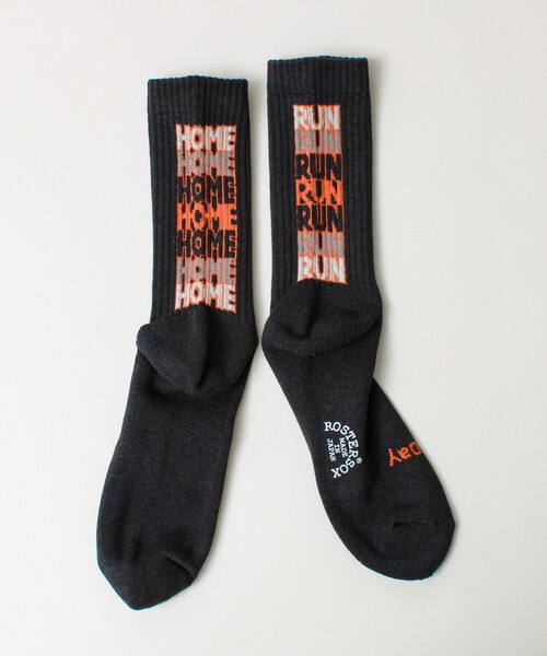 ROSTER SOX（ロスターソックス）の「【ROSTER SOX/ロスターソックス】HOME RUN（ソックス/靴下・メンズ・ホワイト系その他2/ベージュ系その他/ブラック系その他・FREE）」の2枚目の写真