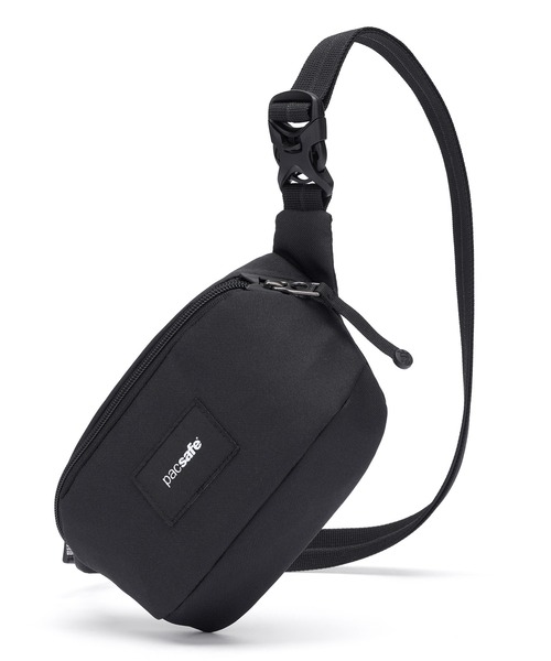 pacsafe(パックセーフ)の「pacsafe/パックセーフ GO Micro Sling/マイクロスリング(ボディバッグ/ウエストポーチ・メンズ・グレー/ブラック・FREE)」の5枚目の写真