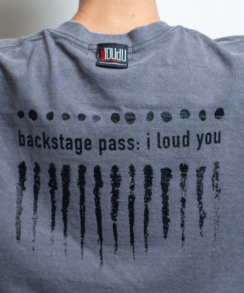 BACKSTAGE PASS(バックステージパス)の「【黒野京×BACKSTAGE PASS コラボ】BARBED ピグメント加工 オーバーサイズ ロンT(Tシャツ/カットソー・メンズ・ライトグレー/ブラック/ダークグレー・FREE)」の15枚目の写真