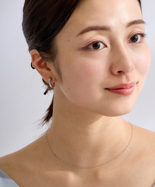 CALIN STANDARD(カリンスタンダード)の「◆金属アレルギー対応◆◆made in japan◆【痛くない】【落ちにくい】【ストレスフリーな着け心地】ツイスト グランループフィットイヤリング(イヤリング・レディース・ゴールド/シルバー・FREE)」の11枚目の写真