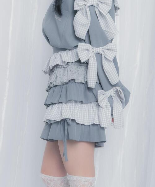 Whinny（ホワイニー）の「Whinny/【2026春新作♪】さくらもちパンティー（その他パンツ・レディース・ブラック/ホワイト/グレー・FREE）」の13枚目の写真