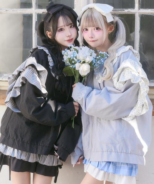 Whinny（ホワイニー）の「Whinny/【2026春新作♪】さくらもちパンティー（その他パンツ・レディース・ブラック/ホワイト/グレー・FREE）」の15枚目の写真