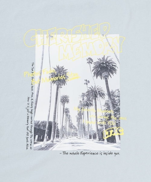 LOVETOXIC（ラブトキシック）の「【綿100%】バックフォトルーズ半袖T（Tシャツ/カットソー・キッズ・チャコール/オフホワイト/サックスブルー/イエロー・M:150cm/S:140cm/L:160cm/130cm）」の20枚目の写真