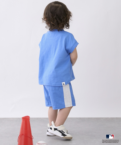 petit main(プティマイン)の「【MLB】カットセットアップ(セットアップ・キッズ・トップグレー/ライトブルー/エメラルド・90cm/100cm/110cm/80cm/130cm/120cm)」の21枚目の写真