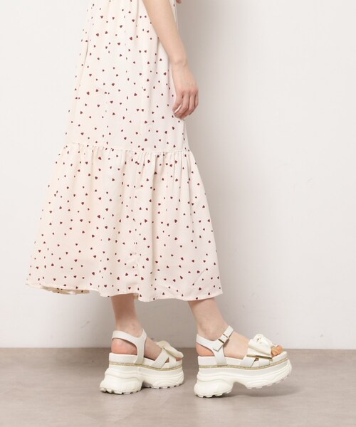 ESPERANZA(エスペランサ)の「【SPORTS SANDAL COLLECTION】グリッターラインリボンスポサン(サンダル・レディース・ベージュ系8/ブラック系2/ホワイト系3・LL/S/M/L)」の8枚目の写真