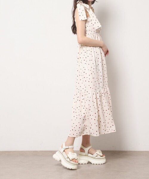 ESPERANZA(エスペランサ)の「【SPORTS SANDAL COLLECTION】グリッターラインリボンスポサン(サンダル・レディース・ベージュ系8/ブラック系2/ホワイト系3・LL/S/M/L)」の9枚目の写真