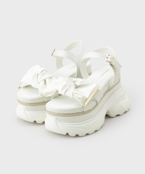 ESPERANZA(エスペランサ)の「【SPORTS SANDAL COLLECTION】グリッターラインリボンスポサン(サンダル・レディース・ベージュ系8/ブラック系2/ホワイト系3・LL/S/M/L)」の18枚目の写真