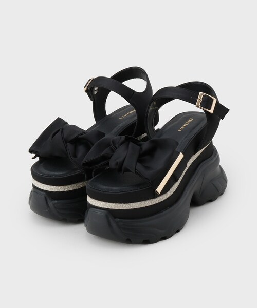 ESPERANZA(エスペランサ)の「【SPORTS SANDAL COLLECTION】グリッターラインリボンスポサン(サンダル・レディース・ベージュ系8/ブラック系2/ホワイト系3・LL/S/M/L)」の19枚目の写真