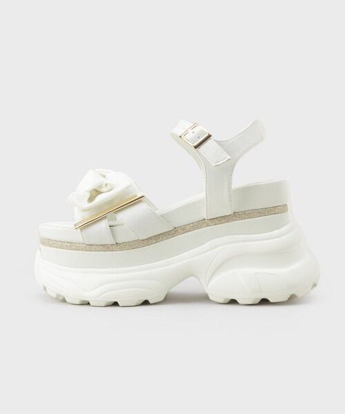 ESPERANZA(エスペランサ)の「【SPORTS SANDAL COLLECTION】グリッターラインリボンスポサン(サンダル・レディース・ベージュ系8/ブラック系2/ホワイト系3・LL/S/M/L)」の21枚目の写真