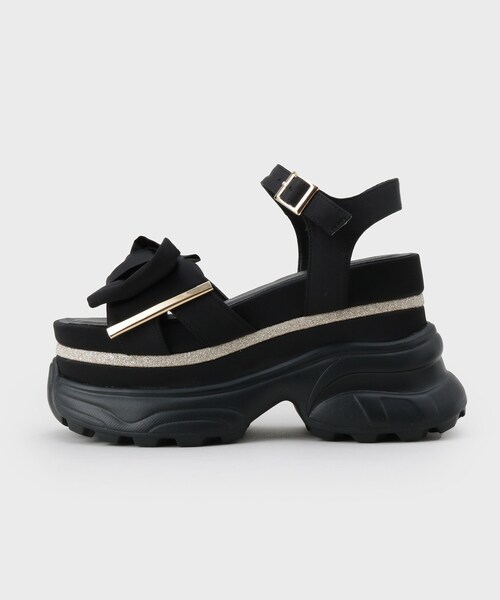 ESPERANZA(エスペランサ)の「【SPORTS SANDAL COLLECTION】グリッターラインリボンスポサン(サンダル・レディース・ベージュ系8/ブラック系2/ホワイト系3・LL/S/M/L)」の22枚目の写真