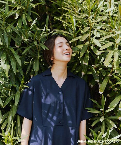 仁村紗和さん着用』『UR TECH』完声/涼ドルマン半袖ワンピース