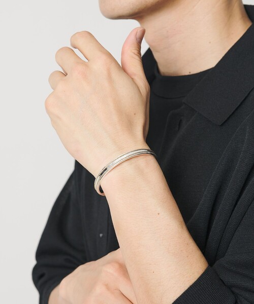 BEAUTY&YOUTH UNITED ARROWS（ビューティーアンドユースユナイテッドアローズ）の「BRASS コンビ バングル（バングル/リストバンド・メンズ・その他2/その他1・FREE）」の2枚目の写真