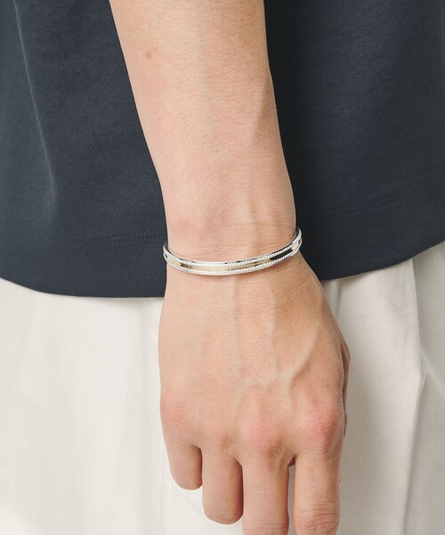 BEAUTY&YOUTH UNITED ARROWS（ビューティーアンドユースユナイテッドアローズ）の「BRASS コンビ バングル（バングル/リストバンド・メンズ・その他2/その他1・FREE）」の5枚目の写真