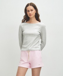 W BASIC SCOOP BACK LONG SLEEVE