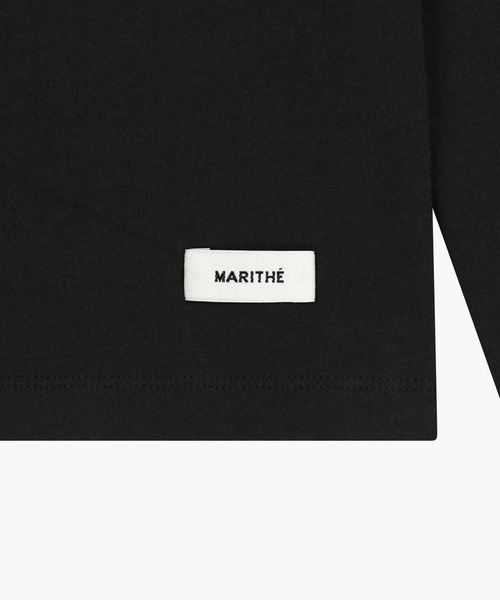 MARITHE + FRANCOIS GIRBAUD(マリテフランソワジルボー)の「W BASIC SCOOP BACK LONG SLEEVE(Tシャツ/カットソー・レディース・ホワイト/ヘザーグレー/ブラック・SMALL/MEDIUM)」の11枚目の写真