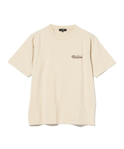 BEAMS HEART(ビームスハート)の「【8/6値下げ】【ユニセックス】ダイナー グラフィック Tシャツ(Tシャツ/カットソー・メンズ・ベージュ/ホワイト・SMALL/MEDIUM/LARGE)」の2枚目の写真