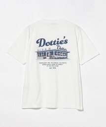 【8/6値下げ】【ユニセックス】ダイナー グラフィック Tシャツ
