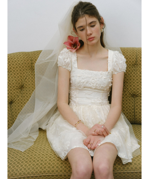 SINCETHEN(シンスゼン)の「フローラルブーケミニワンピース(ワンピース・レディース・その他・SMALL/MEDIUM/LARGE)」の4枚目の写真