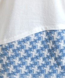 Hoppetta（ホッペッタ）の「【Hoppetta(ホッペッタ)】アヒル刺繍Tシャツ 80・90・100cm（Tシャツ/カットソー）」