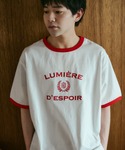 BROKEN BASE（ブロークンベース）の「College Logo Ringer Tee / カレッジロゴリンガーTee（Tシャツ/カットソー・メンズ）」