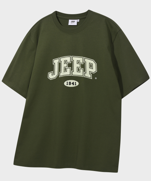 JEEP(ジープ)の「JEEP アーチビッグロゴ半袖Tシャツ (JR5TSU183KH)(Tシャツ/カットソー・レディース・その他・SMALL/MEDIUM/LARGE/X-LARGE/2XL)」の1枚目の写真