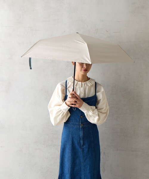 BIRTHDAY BAR(バースデイバー)の「≪UV/紫外線対策≫ 晴雨兼用自動開閉折り畳み傘(折りたたみ傘・レディース・ホワイト/ピンク/グレー/ブルー・0)」の22枚目の写真