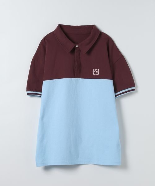 JEANASIS（ジーナシス）の「【PEE企画】ラガ－シャツ/664278（ポロシャツ・レディース・ネイビー系/レッド系その他/ブラウン系その他・FREE）」の21枚目の写真