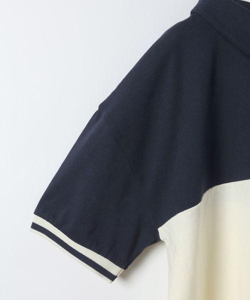 JEANASIS（ジーナシス）の「【PEE企画】ラガ－シャツ/664278（ポロシャツ・レディース・ネイビー系/レッド系その他/ブラウン系その他・FREE）」の15枚目の写真