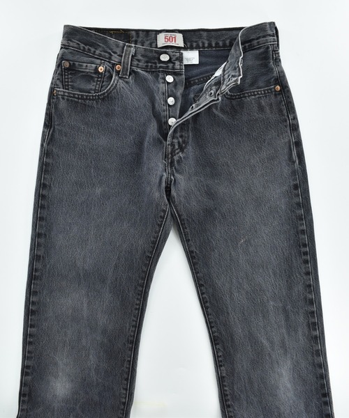 Levi's（リーバイス）の「【USED】Levi's 501 デニムパンツ（デニムパンツ・メンズ・ブラック・SMALL）」の2枚目の写真