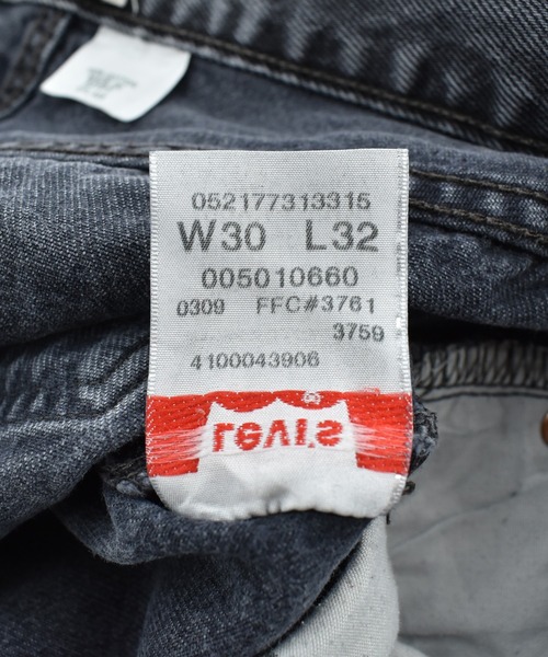 Levi's（リーバイス）の「【USED】Levi's 501 デニムパンツ（デニムパンツ・メンズ・ブラック・SMALL）」の6枚目の写真