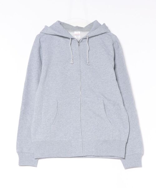 TONE SELECT WEAR（トーンセレクトウェア）の「United Athle(ユナイテッドアスレ) 10.0オンス スウェットフルジップパーカー 裏パイル メンズ (5213-01) (521301)【10.0ozタヘジリプ】（パーカー・メンズ・ダークブラウン/ホワイト/パープル/ネイビー/バーガンディー/レッド/グリーン/チャコールグレー/ライトピンク/オリーブ/ブラック/グレー・LARGE/MEDIUM/X-LARGE/SMALL）」の4枚目の写真