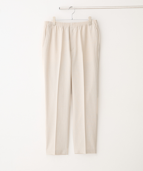 EDIFICE(エディフィス)の「P/Li CHAMBRAY RT イージーパンツ(その他パンツ・メンズ・ブラウン系その他/ブラック/チャコールグレー/ベージュ・MEDIUM/SMALL/LARGE)」の4枚目の写真