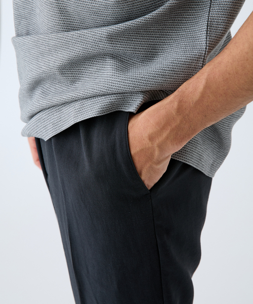 EDIFICE(エディフィス)の「P/Li CHAMBRAY RT イージーパンツ(その他パンツ・メンズ・ブラウン系その他/ブラック/チャコールグレー/ベージュ・MEDIUM/SMALL/LARGE)」の11枚目の写真