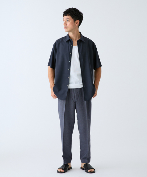 EDIFICE(エディフィス)の「P/Li CHAMBRAY RT イージーパンツ(その他パンツ・メンズ・ブラウン系その他/ブラック/チャコールグレー/ベージュ・MEDIUM/SMALL/LARGE)」の14枚目の写真