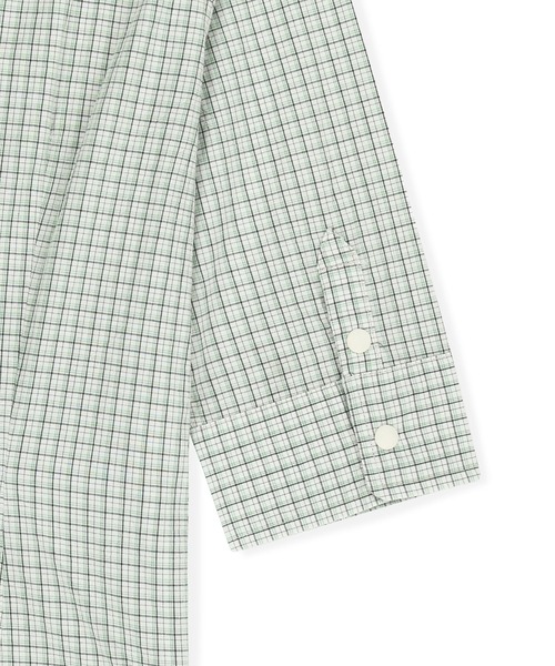 SUNLOVE（サンラブ）の「W Plaid 3/4 Sleeve Shirt（シャツ/ブラウス・レディース・グレー/グリーン/オレンジ・S/M）」の15枚目の写真