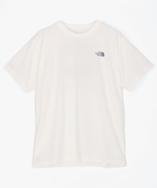 THE NORTH FACE(ザノースフェイス)の「THE NORTH FACE/ザ・ノース・フェイス Short Sleeve Bandana Square Logo Tee/ショートスリーブ バンダナ スクエア ロゴ Tシャツ(NTW32446) 限定展開(ニット/セーター・レディース・ブラック/オフホワイト・MEDIUM/SMALL/X-LARGE/LARGE)」の8枚目の写真