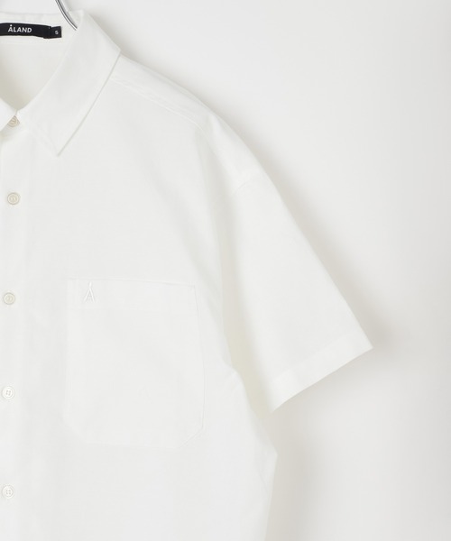 ALAND(エーランド)の「【UNISEX】ALAND/オックス半袖シャツ(シャツ/ブラウス・レディース・ブルー/ホワイト・LARGE/SMALL)」の20枚目の写真