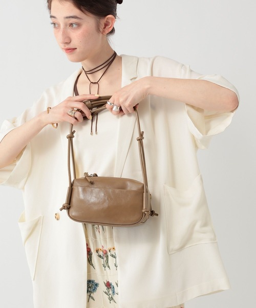 GEORGE'S(ジョージズ)の「コードレザーBAG(ショルダーバッグ・レディース・ブラック/ブラウン/ホワイト・FREE)」の11枚目の写真