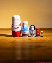 niko and...（ニコアンド）の「【ウルトラマンシリーズ】コラボマトリョーシカ（インテリア雑貨）」