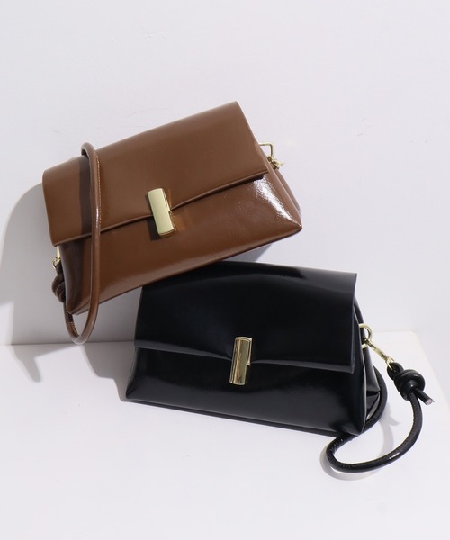 NOGLE(ノグル)の「【NOGLE select/ノグルセレクト】ミニワンショルダーバッグ(ショルダーバッグ・レディース・ブラウン/ブラック・FREE)」の7枚目の写真