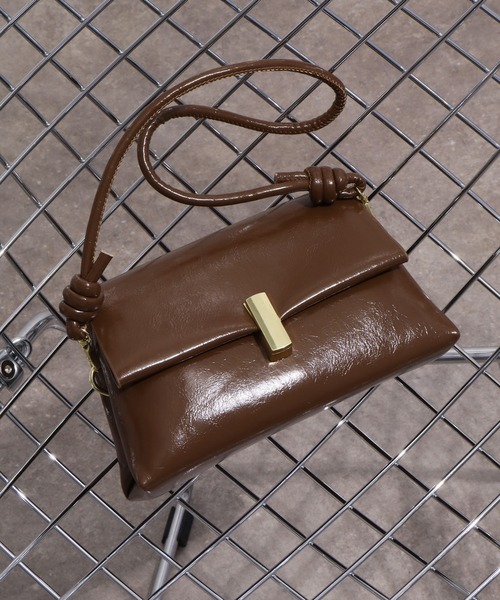 NOGLE(ノグル)の「【NOGLE select/ノグルセレクト】ミニワンショルダーバッグ(ショルダーバッグ・レディース・ブラウン/ブラック・FREE)」の17枚目の写真