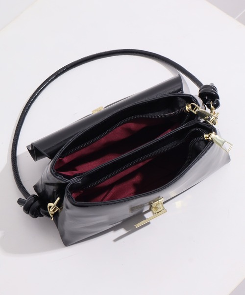 NOGLE(ノグル)の「【NOGLE select/ノグルセレクト】ミニワンショルダーバッグ(ショルダーバッグ・レディース・ブラウン/ブラック・FREE)」の12枚目の写真