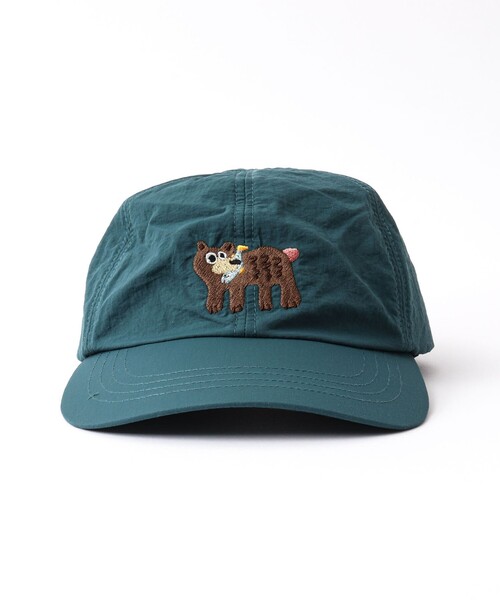 halo commodity（ハロ　コモディティー）の「【halo commodity/ハロ コモディティー】KUMA Cap h261-279（キャップ・メンズ・グリーン/パープル/ブラック/グレー・FREE）」の5枚目の写真
