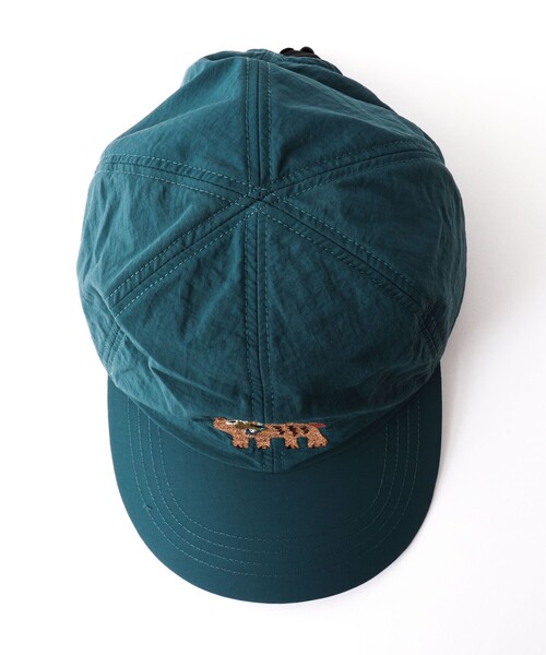 halo commodity（ハロ　コモディティー）の「【halo commodity/ハロ コモディティー】KUMA Cap h261-279（キャップ・メンズ・グリーン/パープル/ブラック/グレー・FREE）」の7枚目の写真